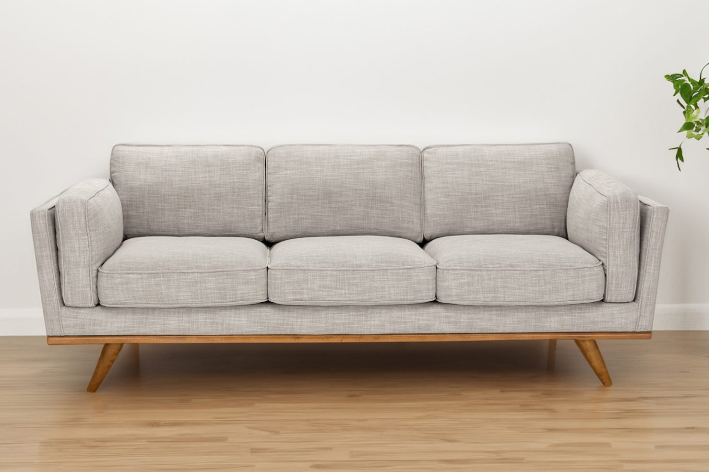 Sofa vải bố có giá rẻ, tiết kiệm chi phí.