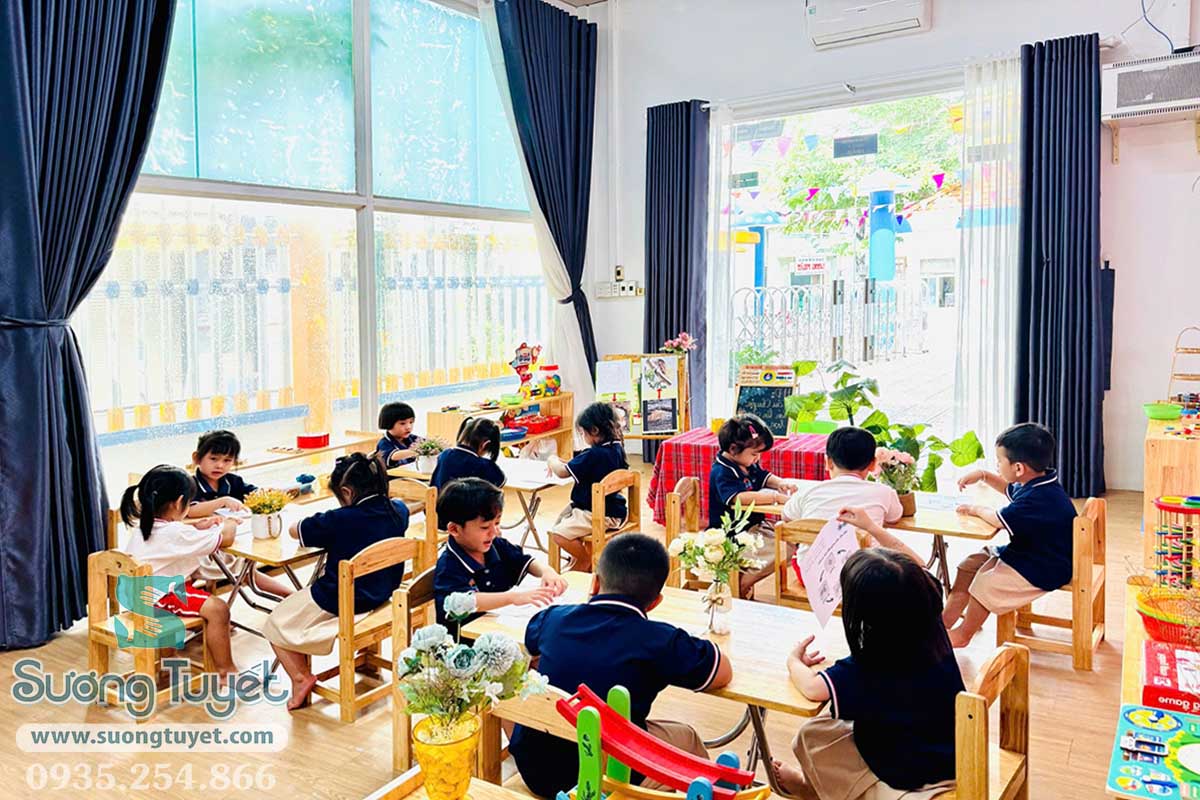Tiêu chí chọn rèm cửa cho phòng học và lớp học