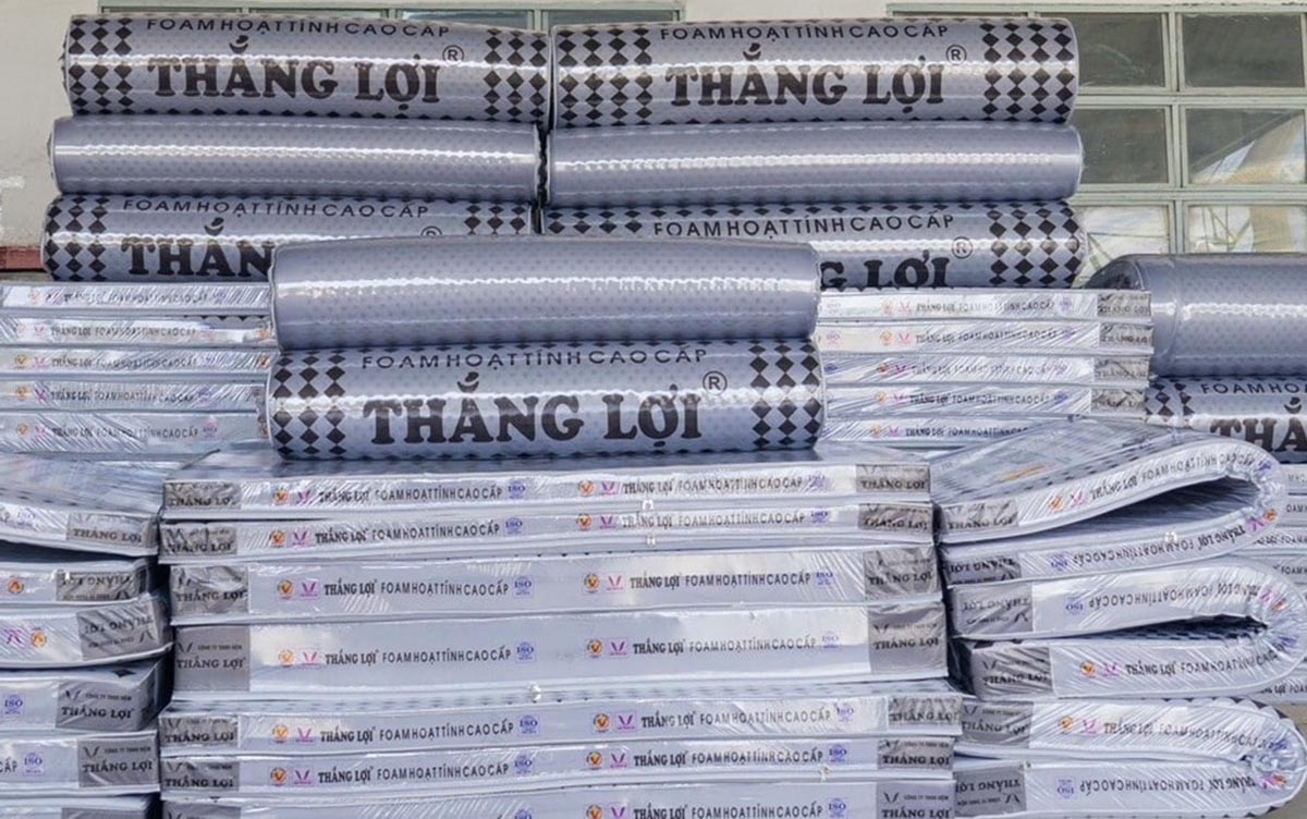 Mẫu mã đa dạng giúp khách hàng dễ lựa chọn nệm hơn.