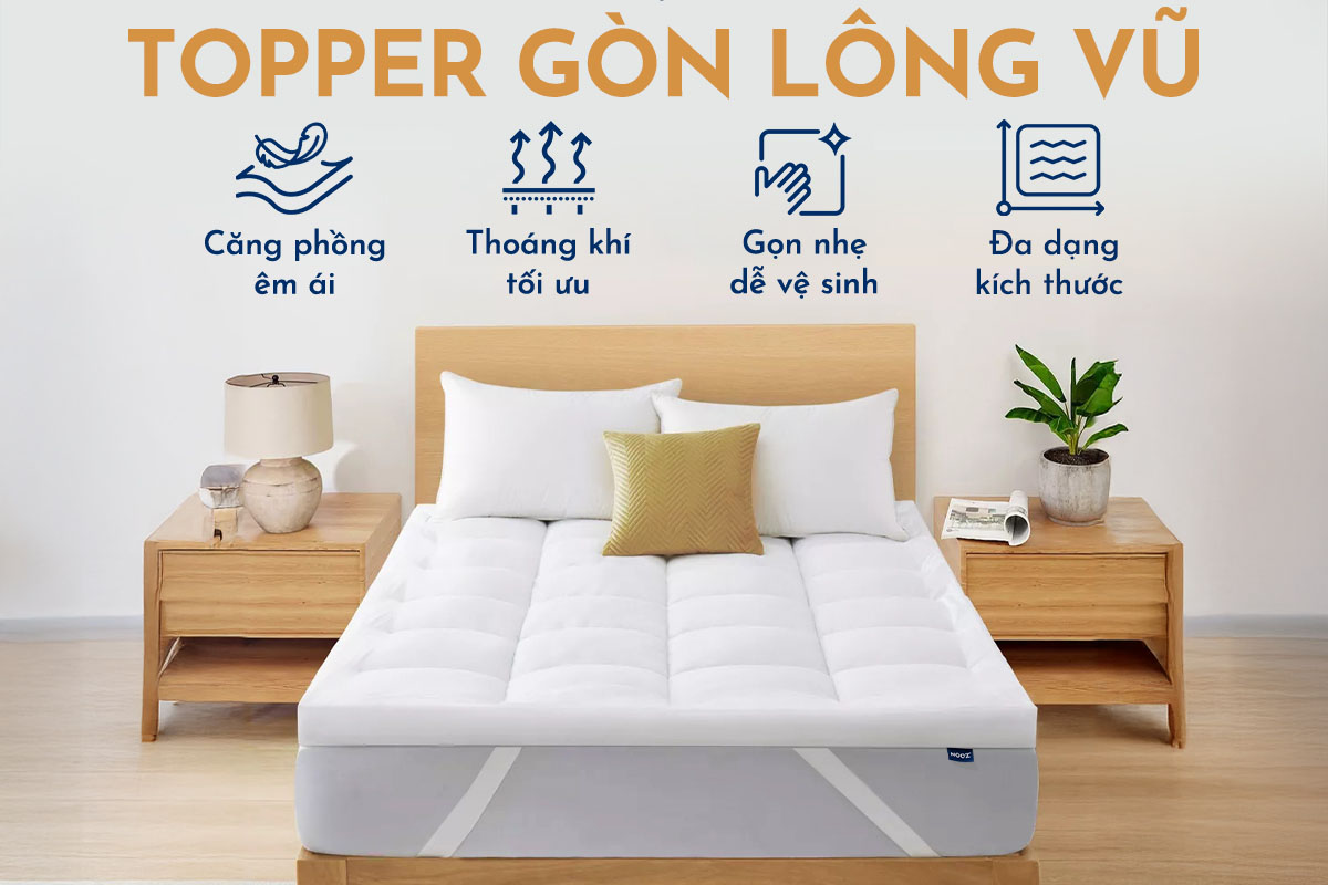 Tiền nào của nấy, hãy sẵn lòng bỏ thêm vài trăm nghìn để đổi lấy giấc ngủ ngon toàn diện.