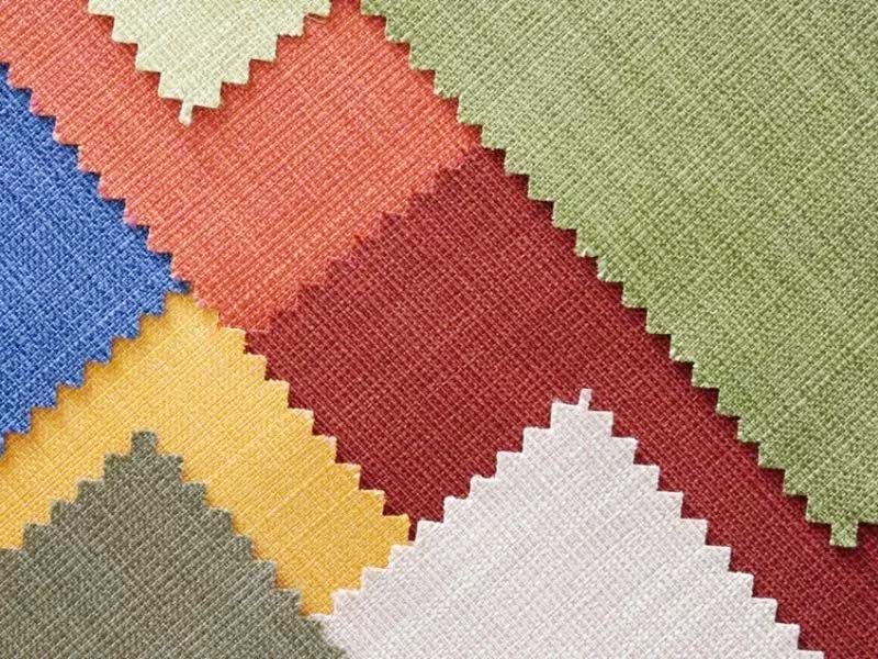 Cận cảnh sự thô ráp hằn trên thớ vải bố.