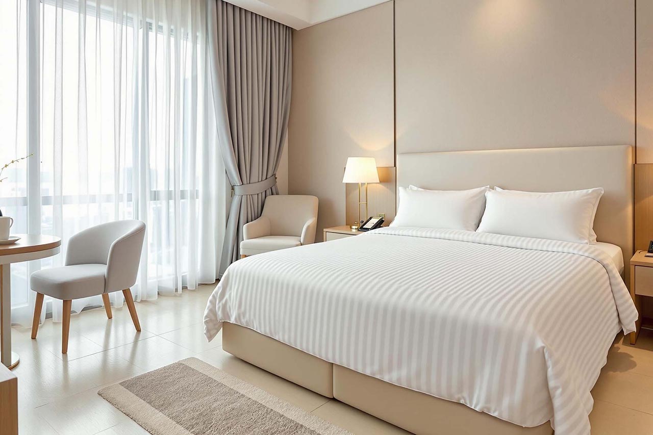 Sương Tuyết vừa hoàn tất bàn giao combo chăn ra gối nệm cho Mliving khu Cosmo.