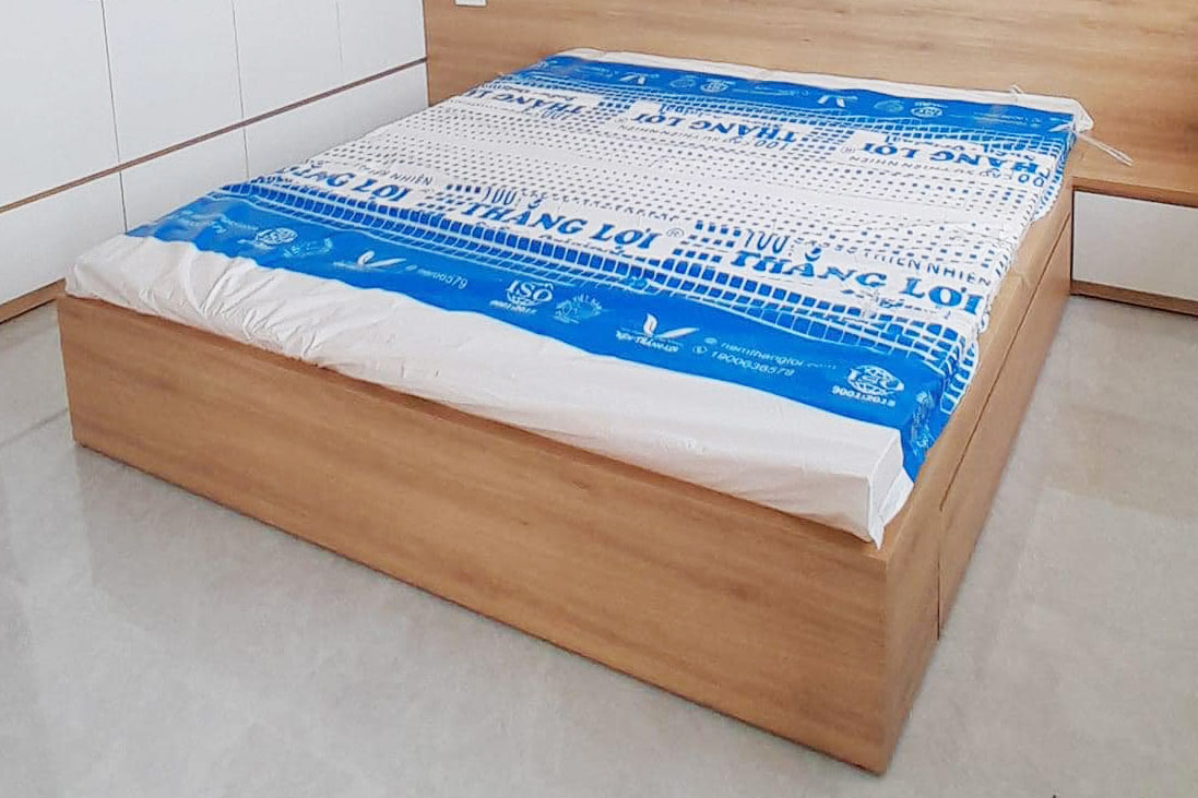 Nệm Thắng Lợi có thiết kế nhã nhặn và đẹp mắt.