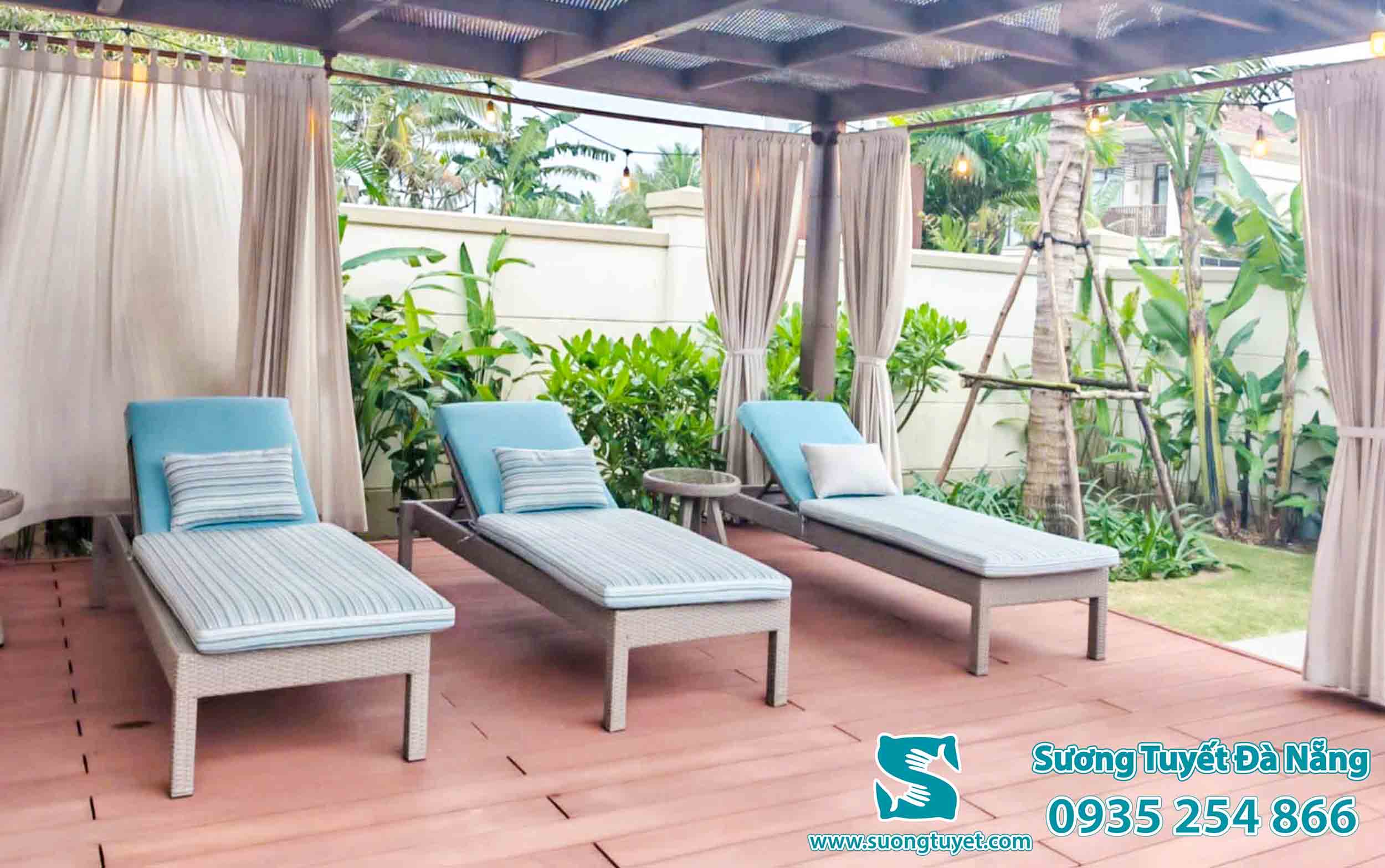 Cung cấp rèm cửa Fusion villa Đà Nẵng.