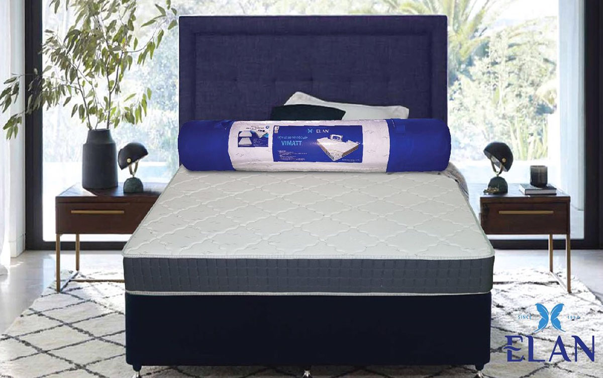 Nệm lò xo Elan chính là sản phẩm được lựa chọn.
