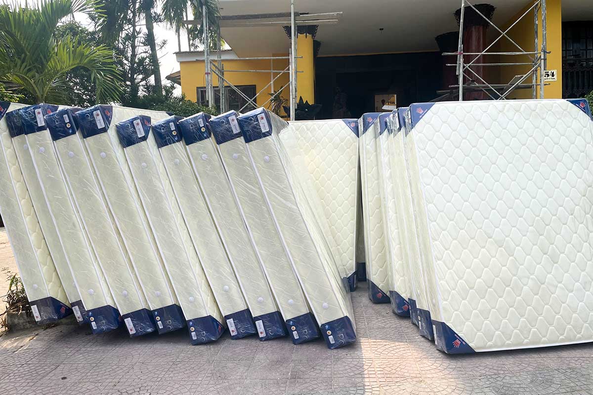 Lô nệm lò xo Vạn Thành cung cấp cho khách sạn Ihome Hội An.