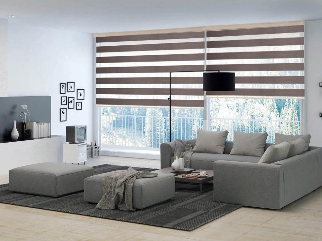 Rèm cầu vồng - Lựa chọn số một cho căn hộ hạng sang.