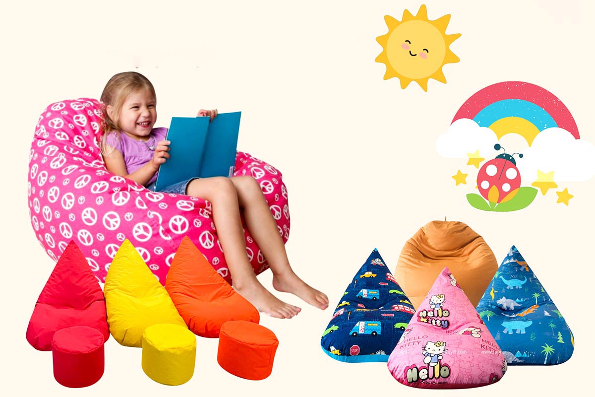 Ghế lười giọt nước có nhiều mẫu và màu sắc đa dạng