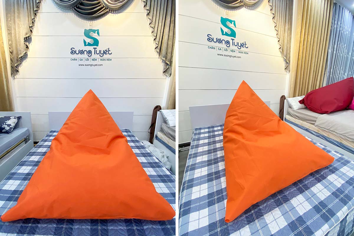 Một kiểu ghế lười giọt nước hình tam giác tại Sương Tuyết.