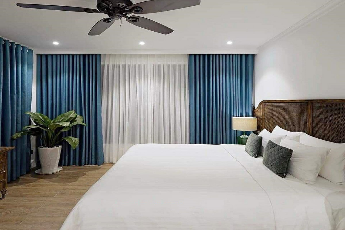Rèm vải 1 lớp, 2 lớp lắp đặt mọi nơi cho nhà ở, văn phòng, khách sạn..