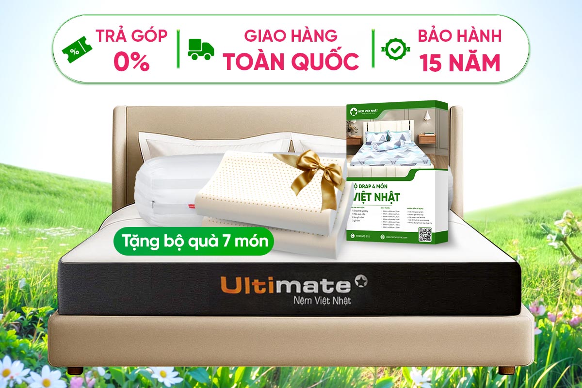 Mua nệm Việt Nhật ngay hôm nay để nhận ưu đãi khủng.