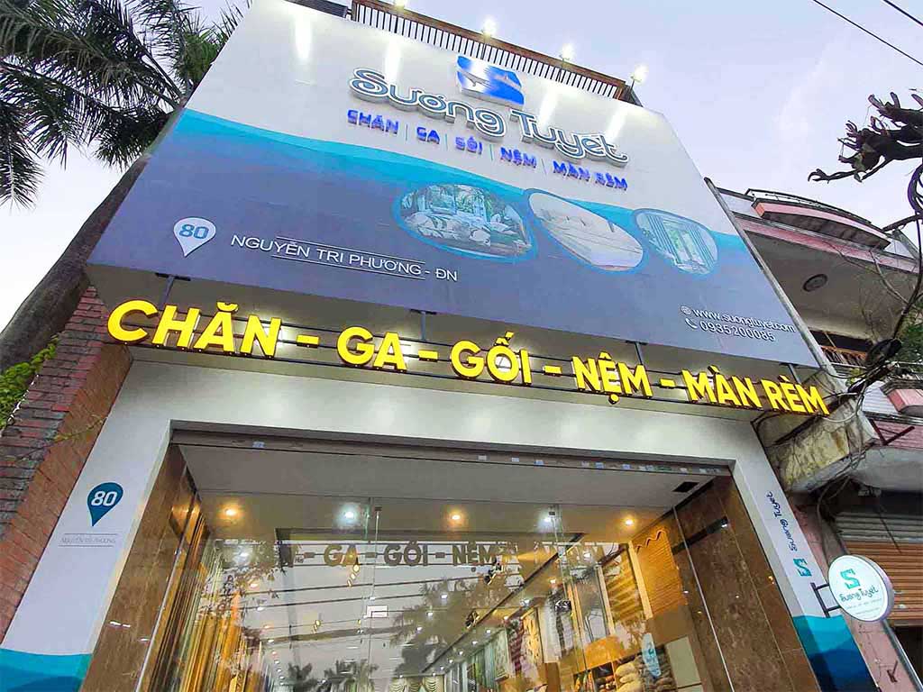 Xưởng khăn bàn, khăn ăn giá rẻ Sương Tuyết.