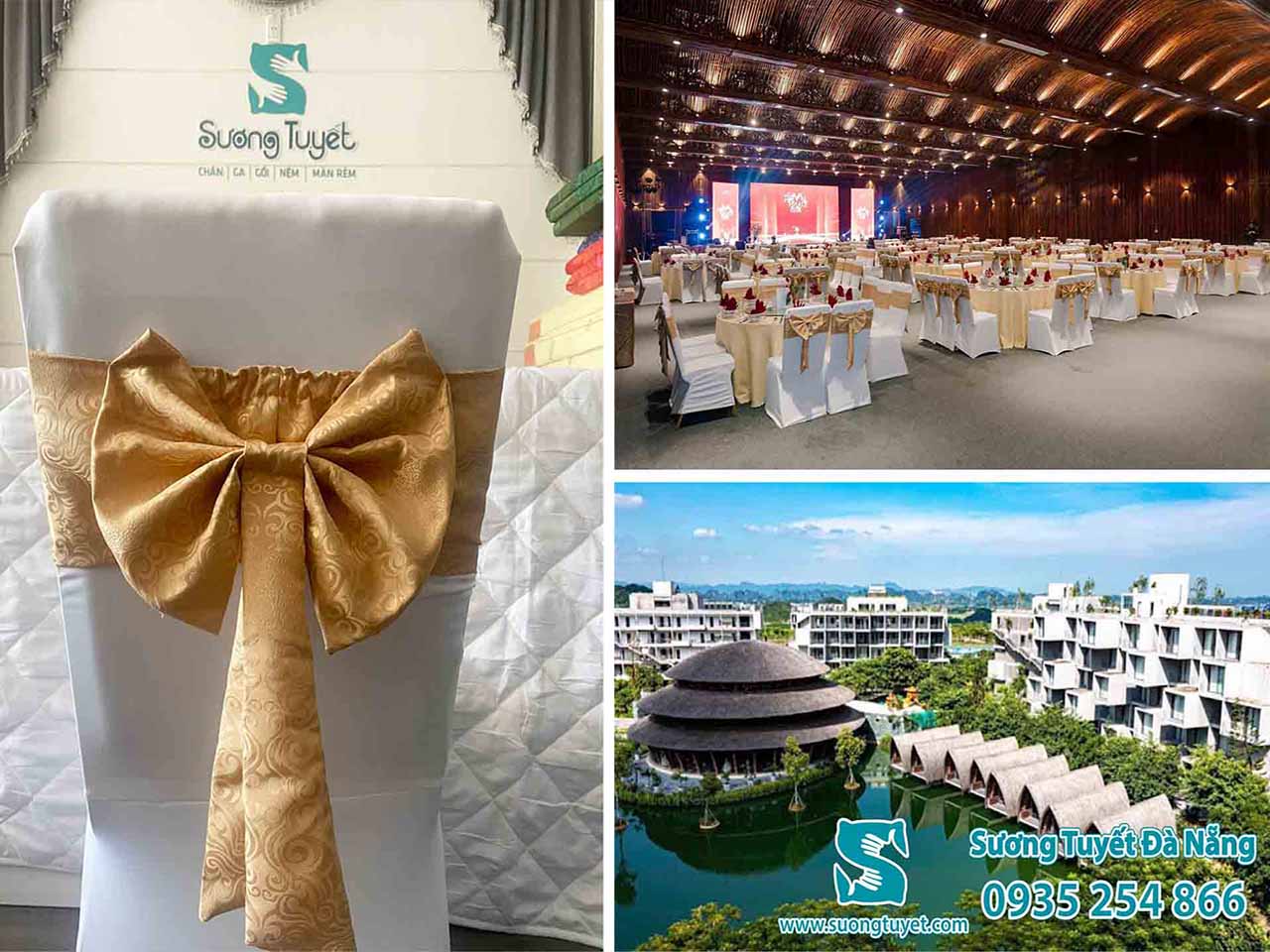 Sương Tuyết cung cấp combo cho nhà hàng resort Vedana Ninh Bình.