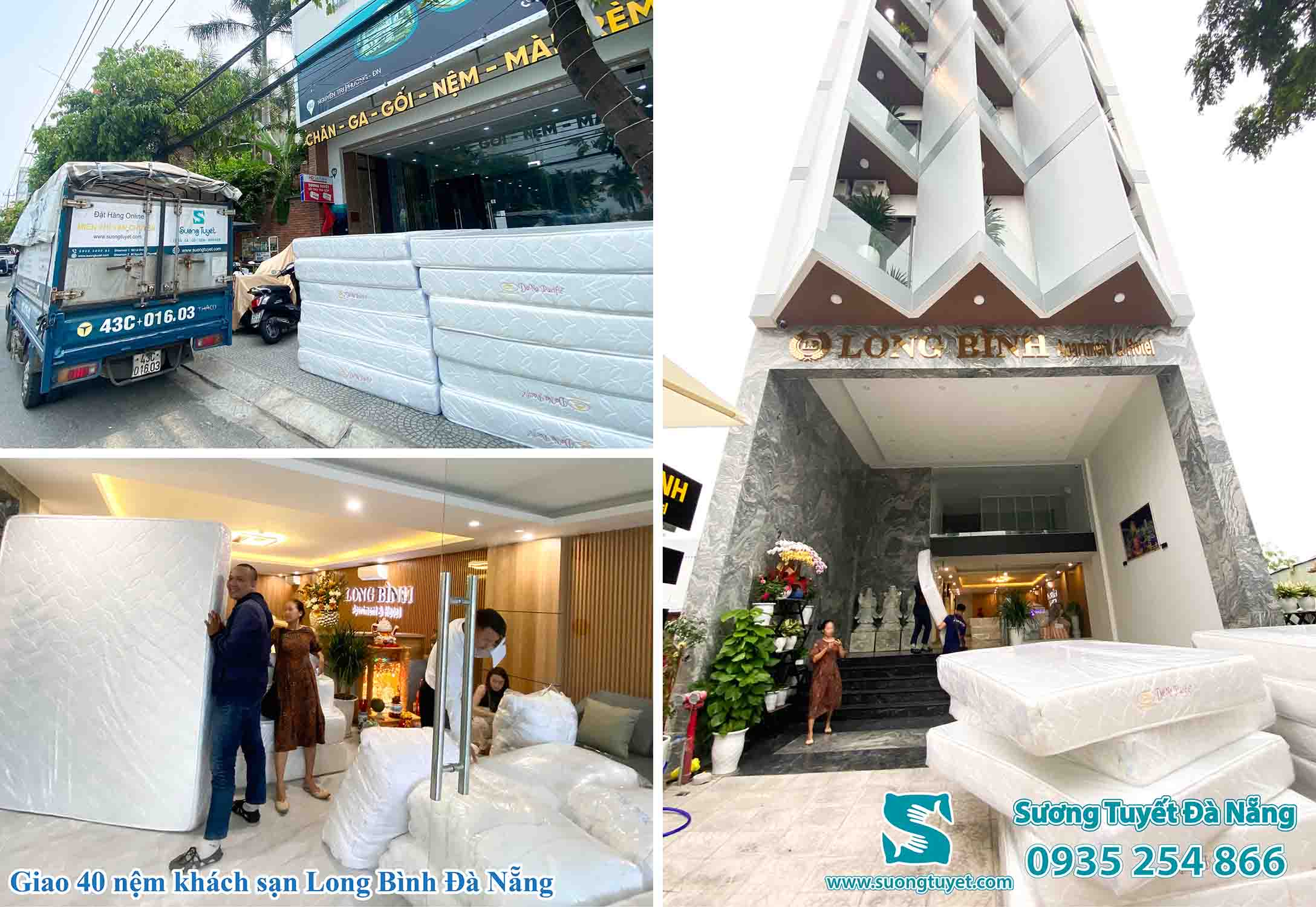 Cung cấp nệm tổng hợp Dana Pacific cho khách sạn.