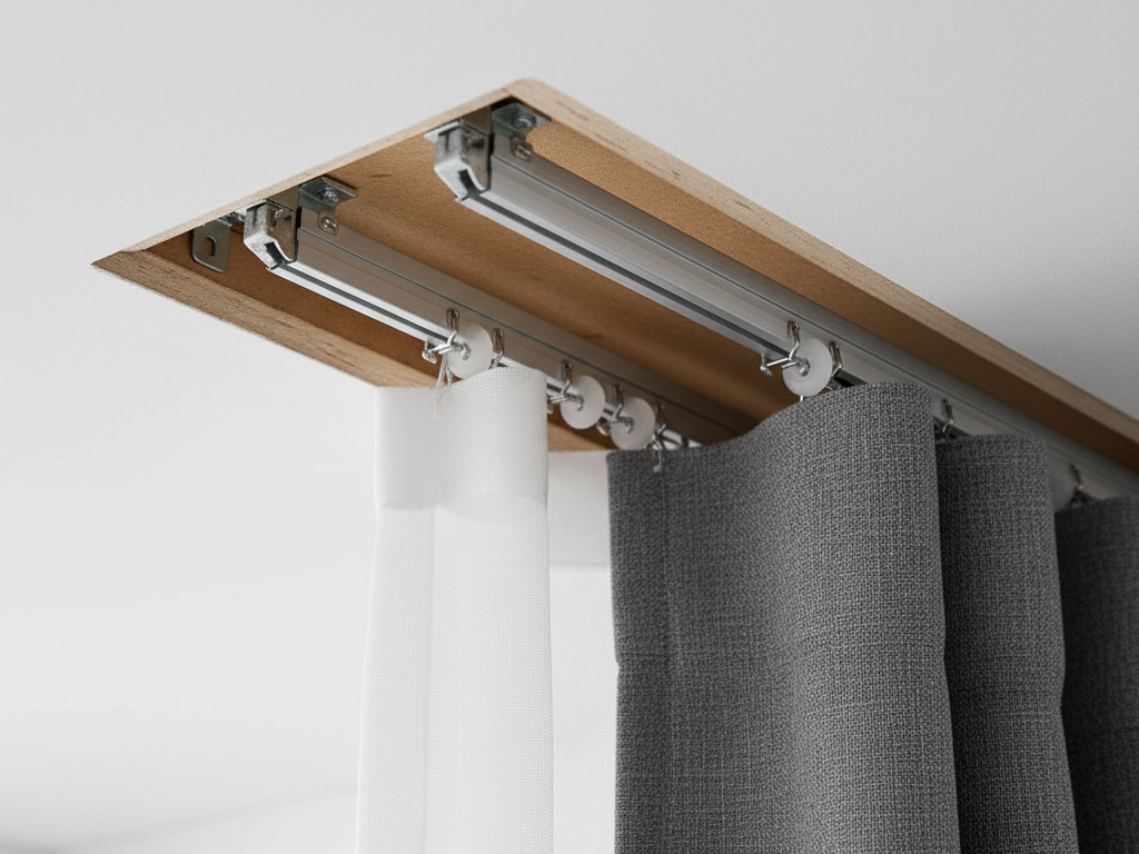 Ray rèm âm trần có những tiện dụng và thẩm mỹ đẹp mắt.