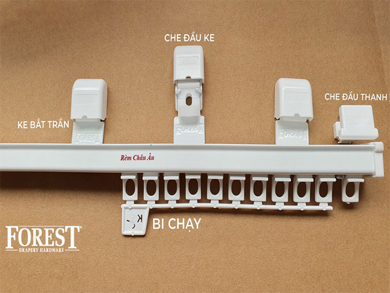 Cấu tạo của thanh Forest được đánh giá cao nhờ sự bền bỉ của vật liệu.
