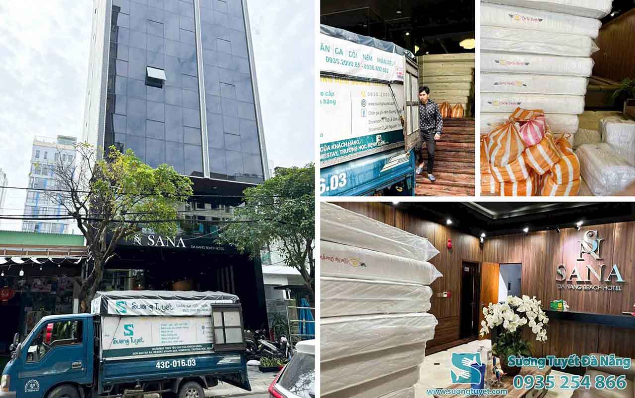 Sana hotel đem đến trải nghiệm sang trọng về nghỉ dưỡng ven biển Đà Thành.