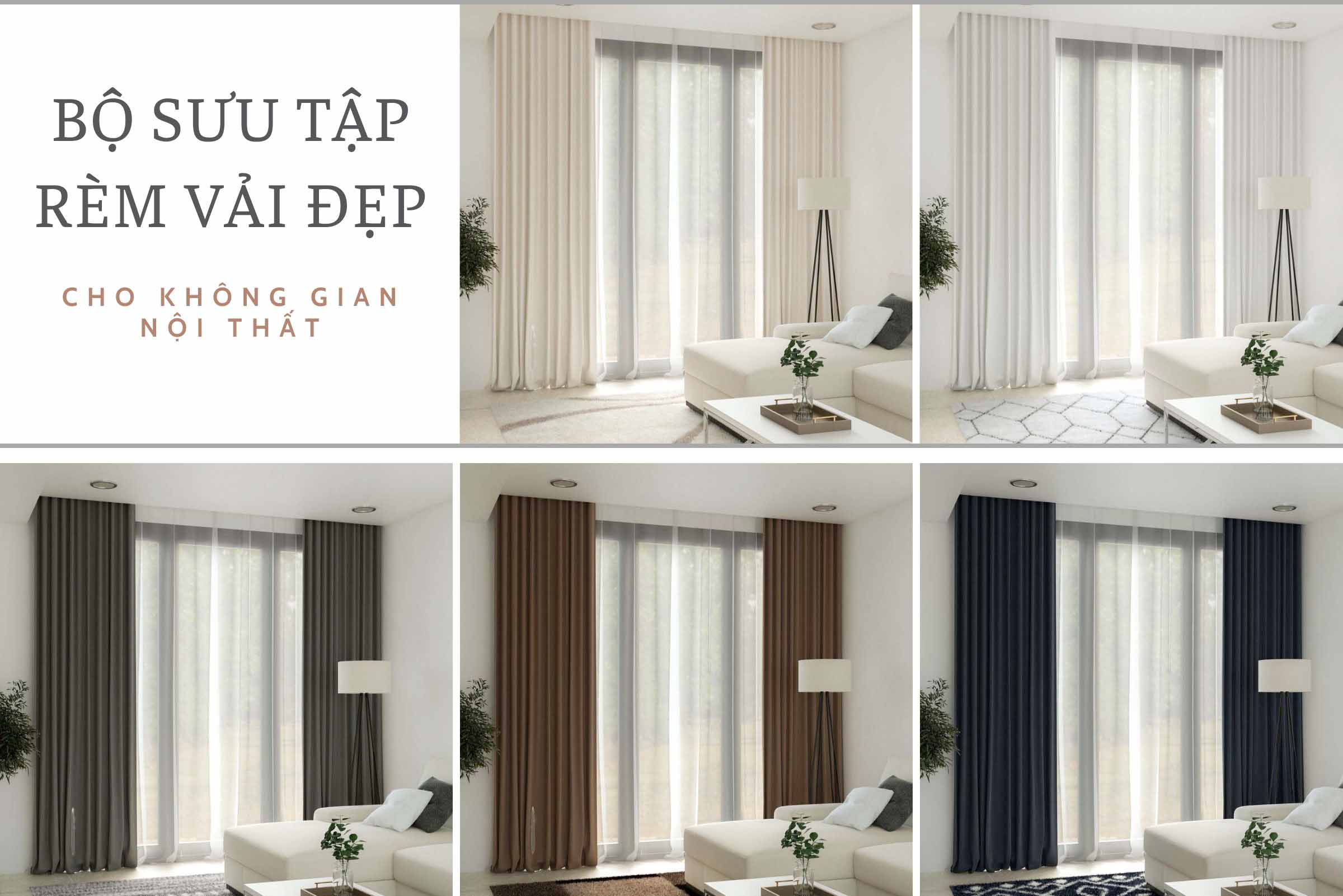 Tổng kho rèm vải Đà Nẵng - nơi khơi màu sang trọng cho nội thất.