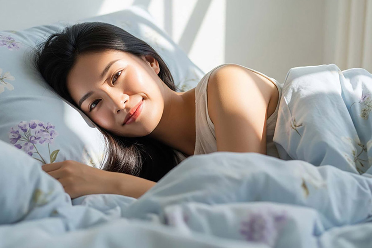 Sản phẩm đem lại giấc ngủ nhẹ nhàng.