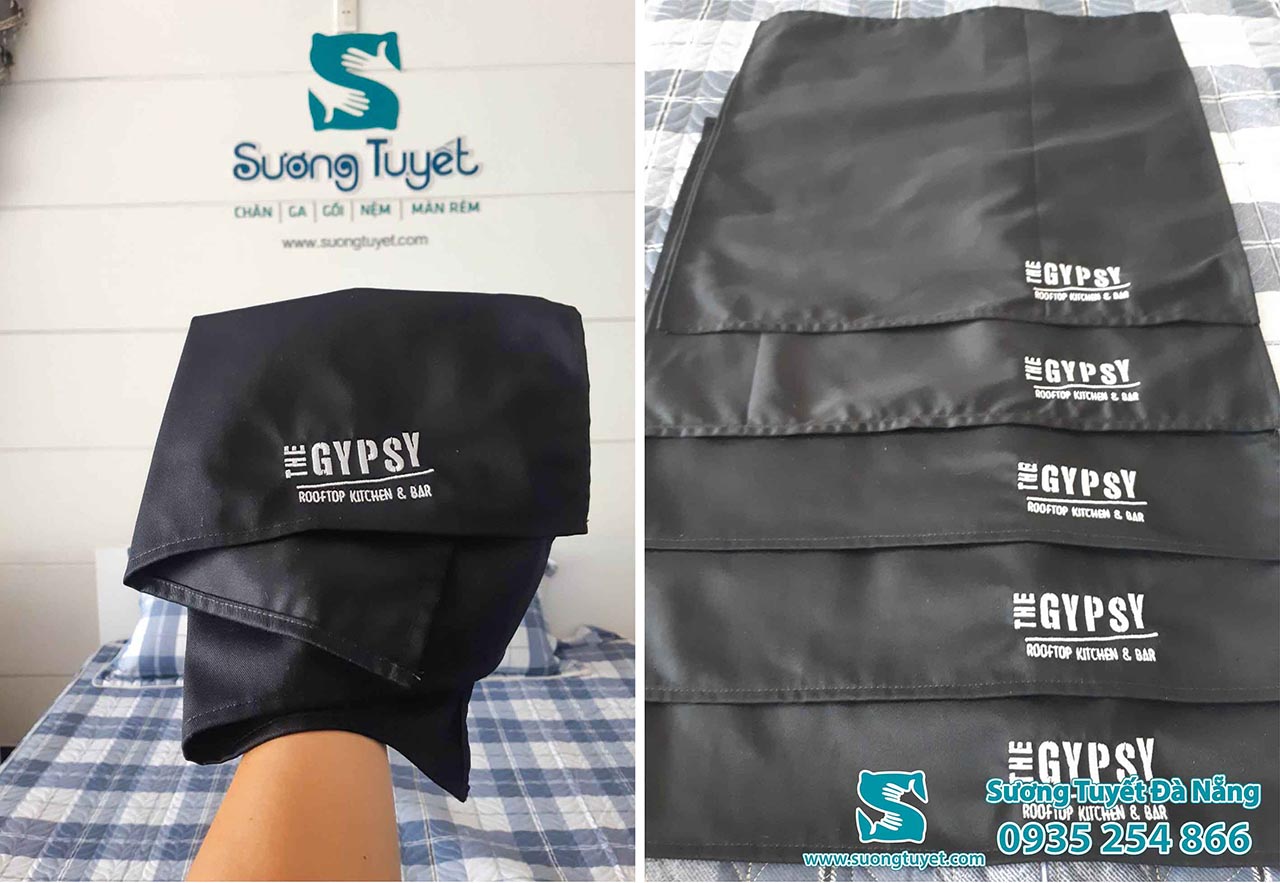 Sương Tuyết cung cấp khăn ăn cho nhà hàng Gypsy.