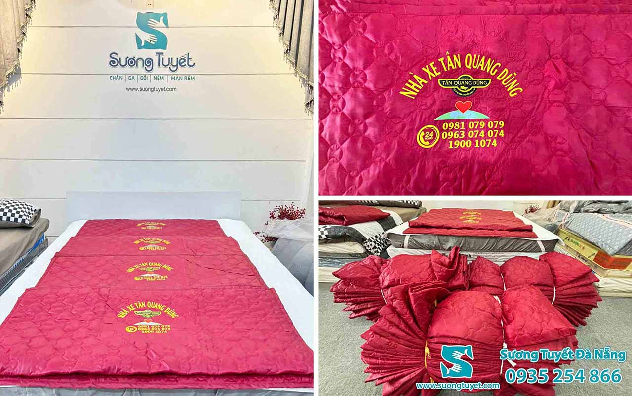 Mền xe Tân Quang Dũng do Sương Tuyết cung cấp.