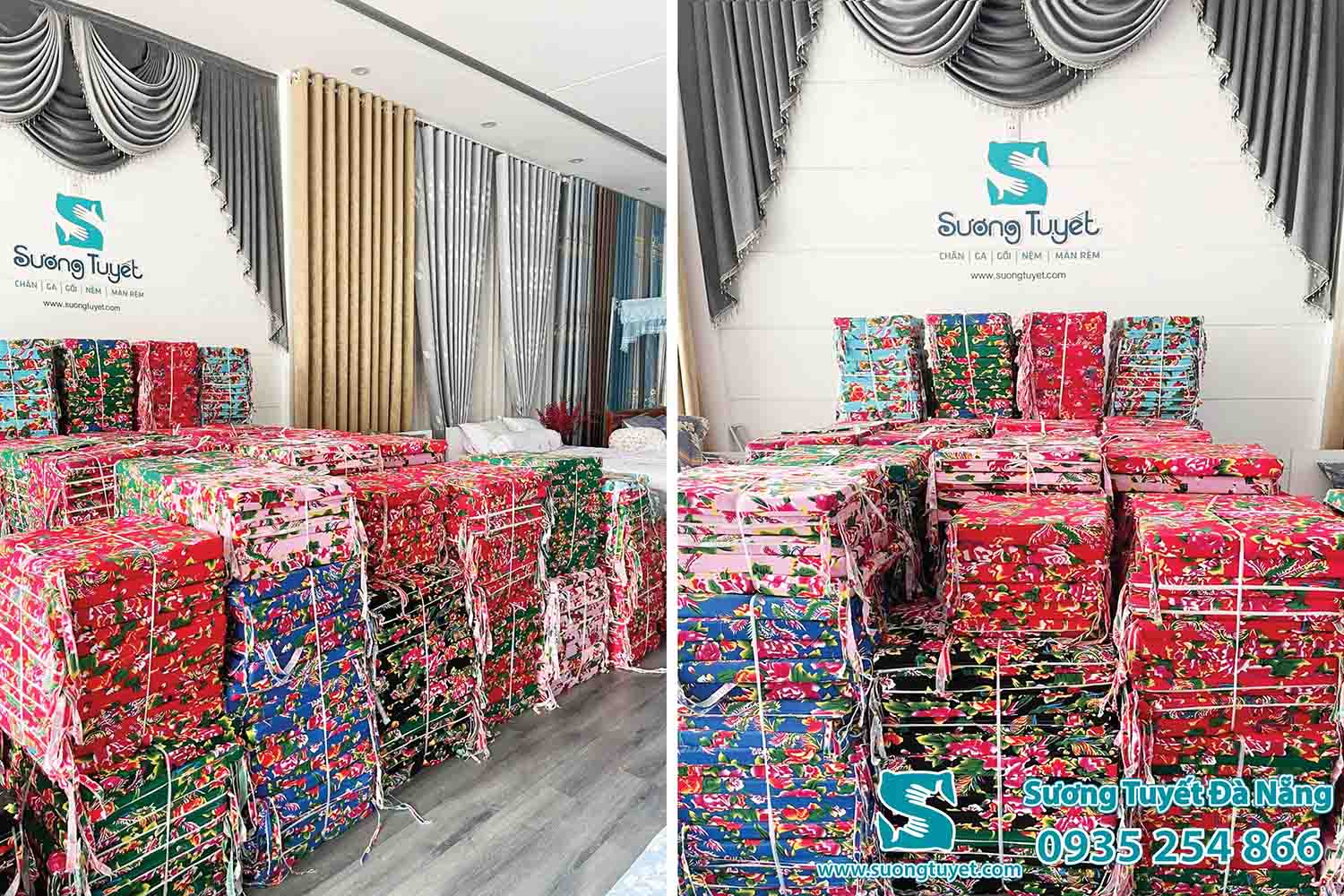 Đệm lót có các loại dùng cho ghế sofa, ghế đẩu, ghế bành, ghế dài...