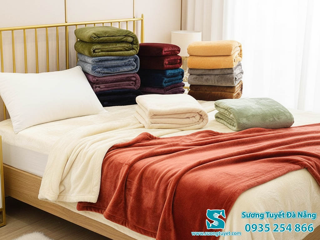 Mền muji được sinh viên rất yêu thích.