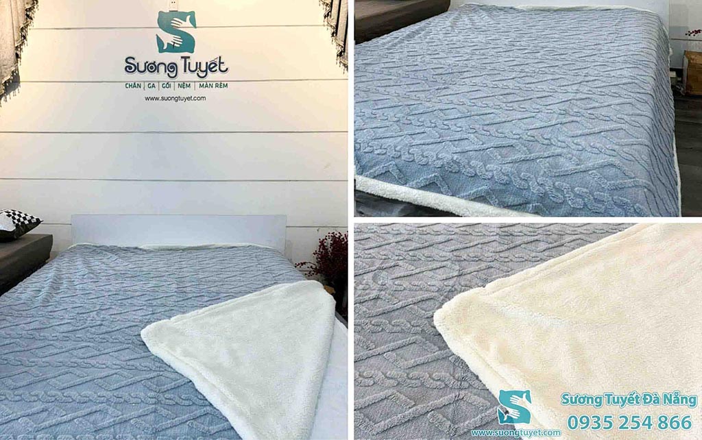 Mẫu chăn lông cừu 2.