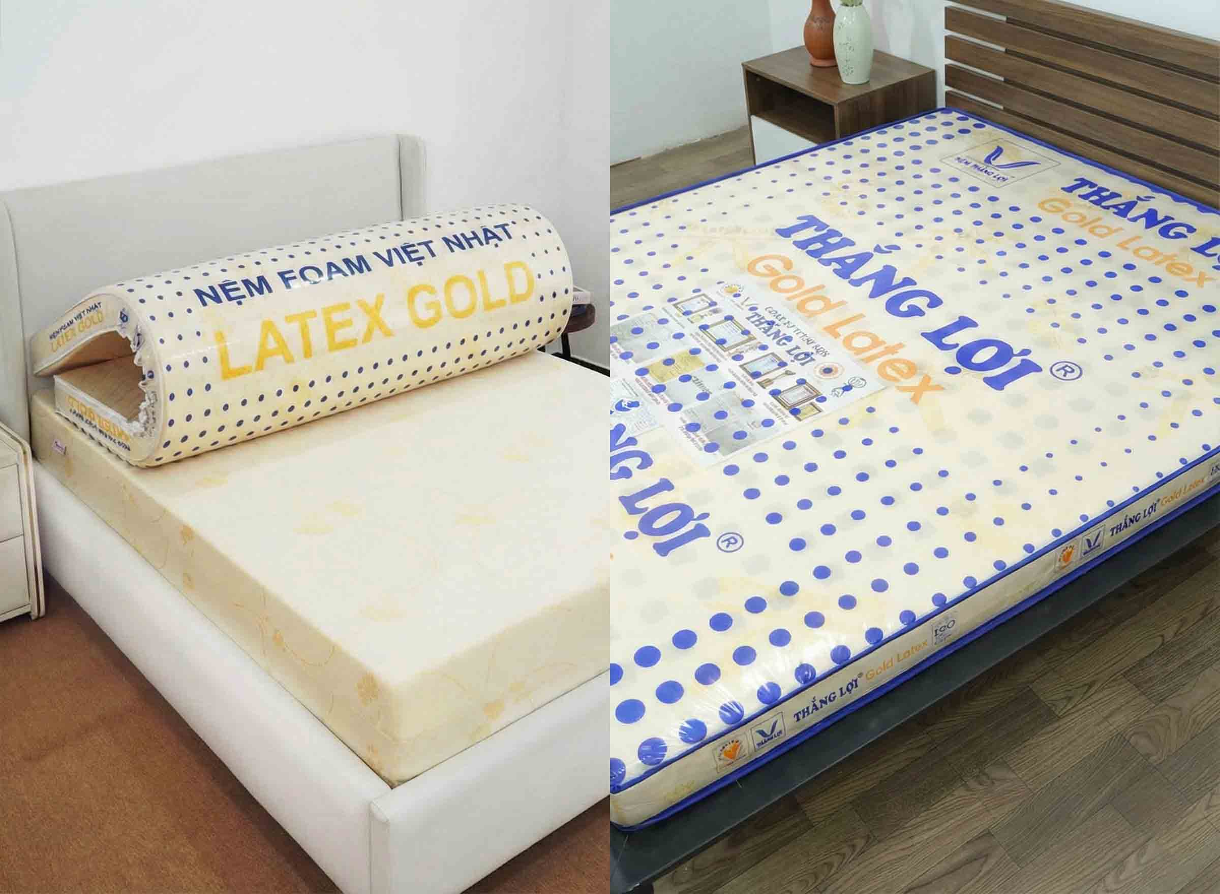 Nệm foam Latex Gold và Gold Latex có nhiều điểm tương đồng.