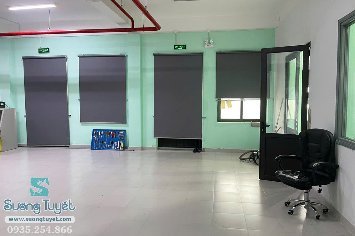 Hầu như mọi không gian đều được cản nắng toàn bộ.