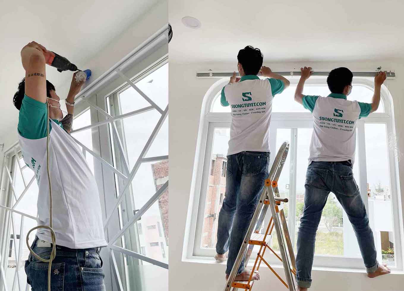 Sương Tuyết - Địa chỉ lắp rèm cửa Đà Nẵng giá rẻ.