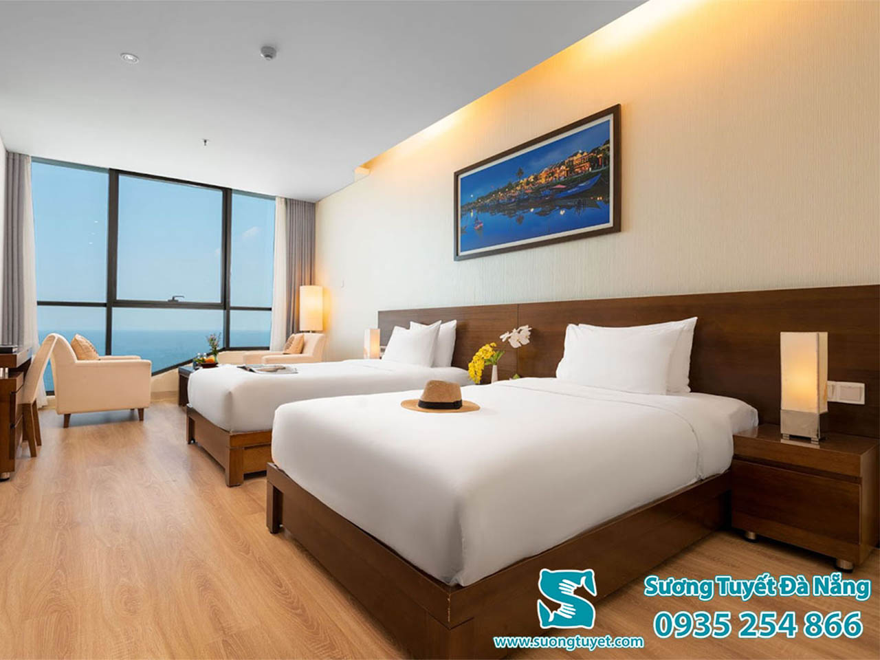 Với combo trọn gói khách sạn.