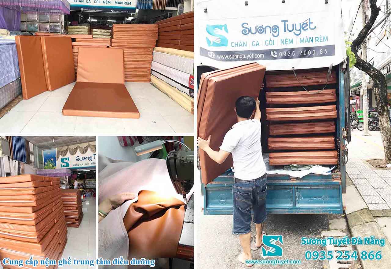 Sương Tuyết cung cấp nệm y tế cho hồ bơi.