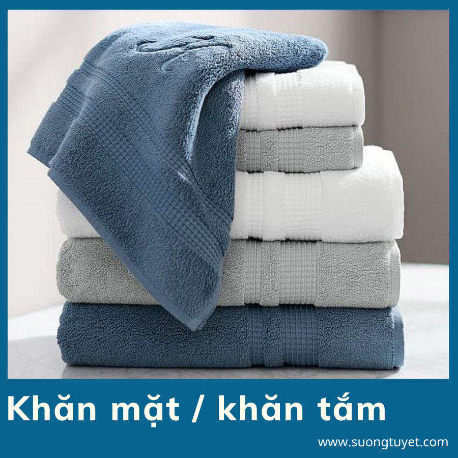Khăn tắm, khăn mặt cũng là cung đường của vi khuẩn.