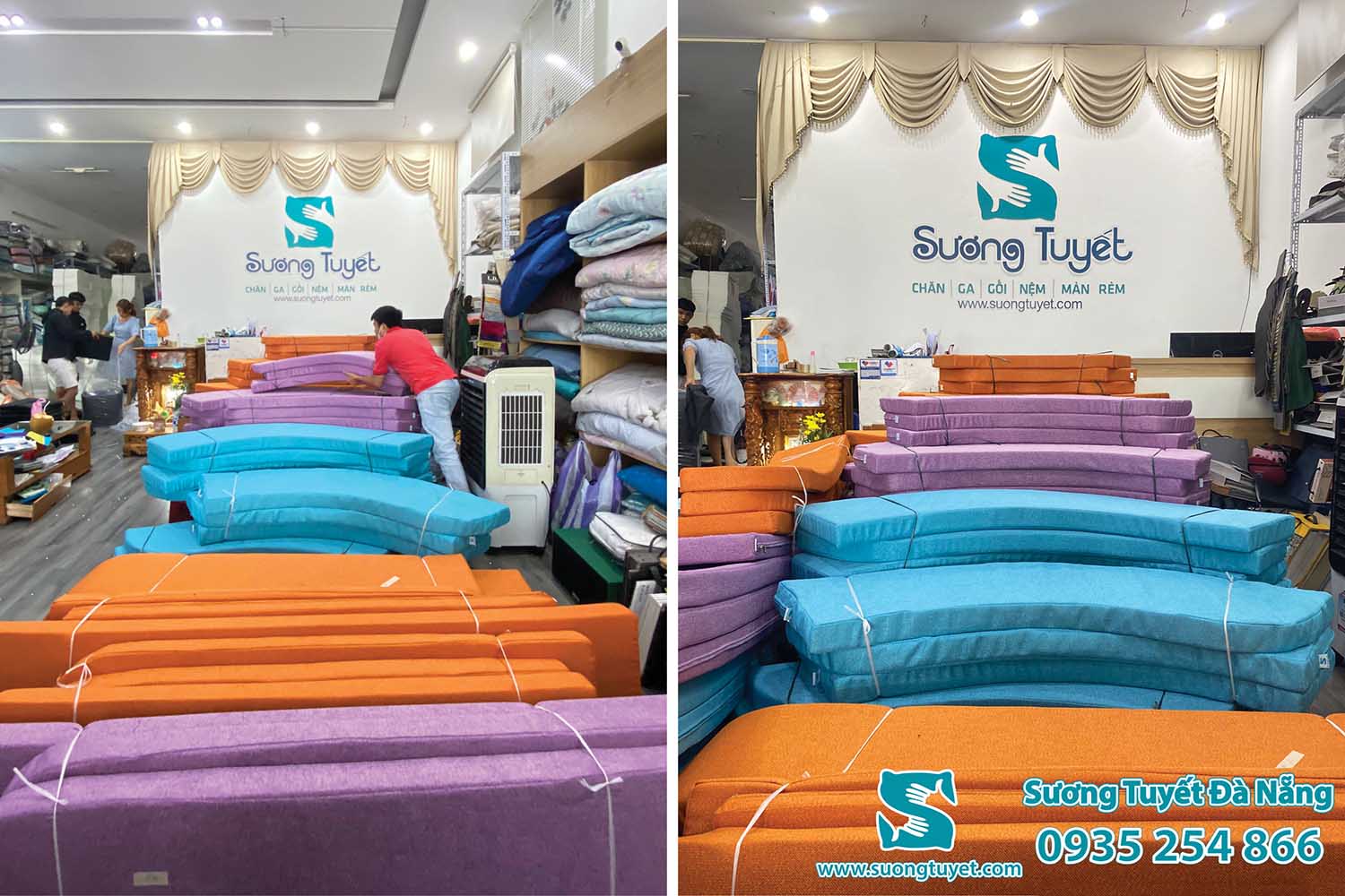 Sương Tuyết Đà Nẵng chuyên cung cấp nệm ghế gỗ giá rẻ.