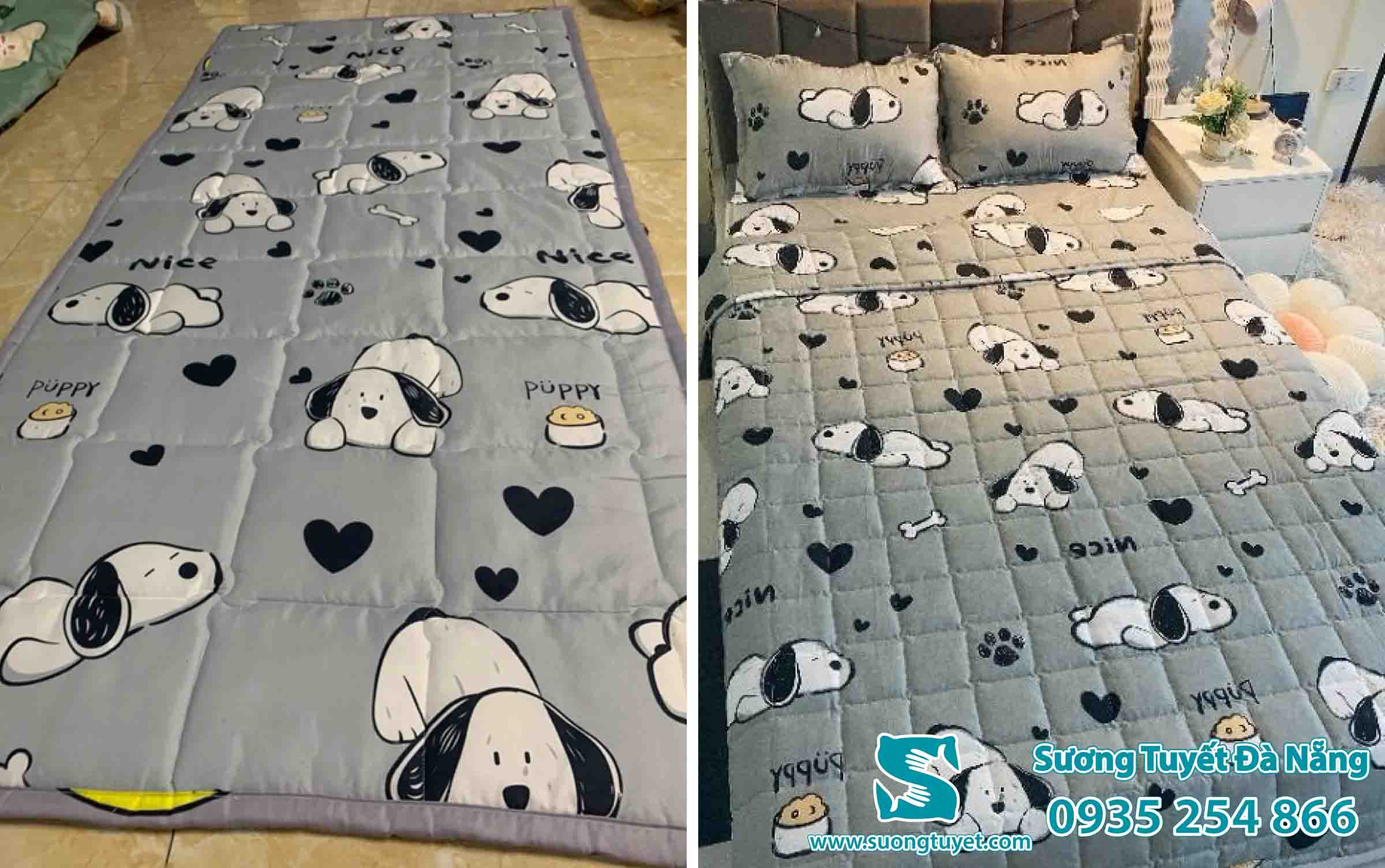 Ưu điểm của hàng cotton là họa tiết đa dạng, bền và giá rẻ.