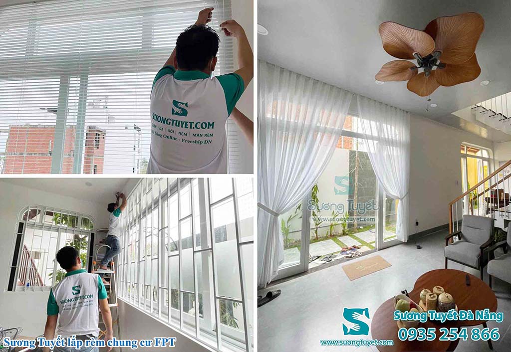 Rèm voan FPT Đà Nẵng cao cấp.