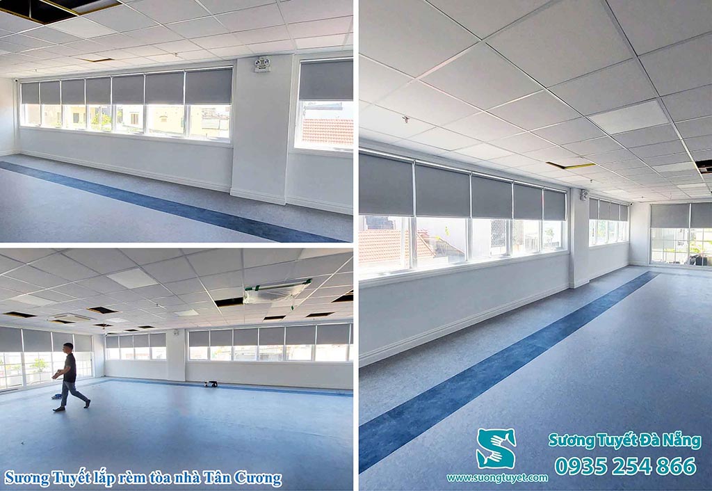 Rèm cuốn văn phòng công ty trong KCN Đà Nẵng.