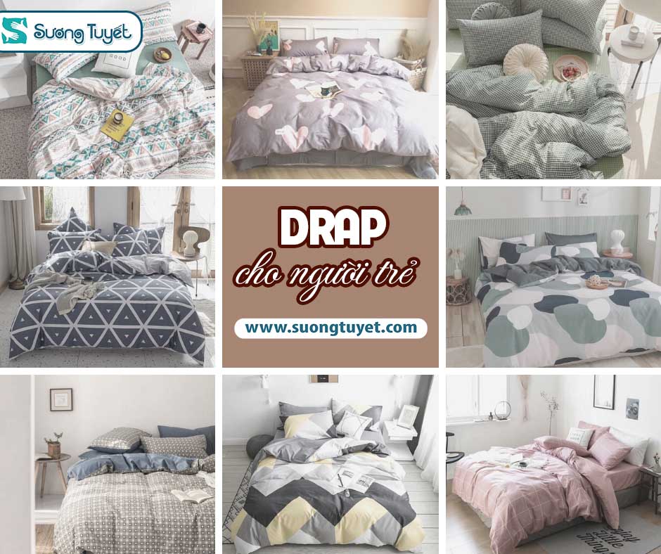 DRAP COTTON HÀN QUỐC NHẬP, DRAP DÀNH CHO NGƯỜI TRẺ