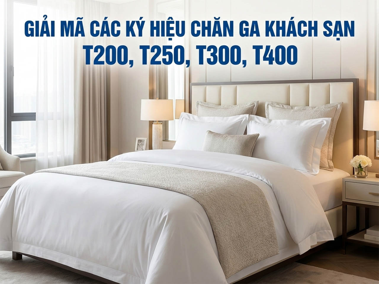 Hãy cùng chăn ga Sương Tuyết hé lộ bí mật ký tự chăn ga khách sạn.