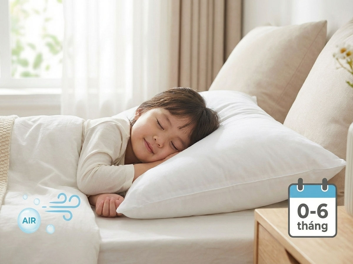 Thay gối định kỳ để đảm bảo an toàn cho sức khỏe của bạn và người thân.