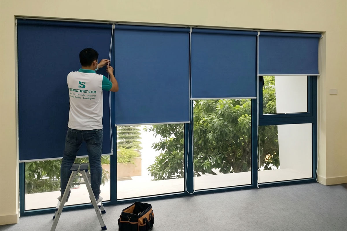 Rèm cửa Sương Tuyết hơn 15 năm cung ứng trên thị trường.