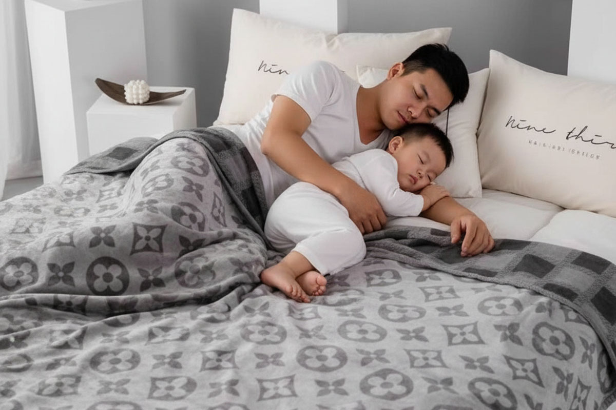 Mền lông mỏng chưa phải sản phẩm hợp lý cho mùa hè.