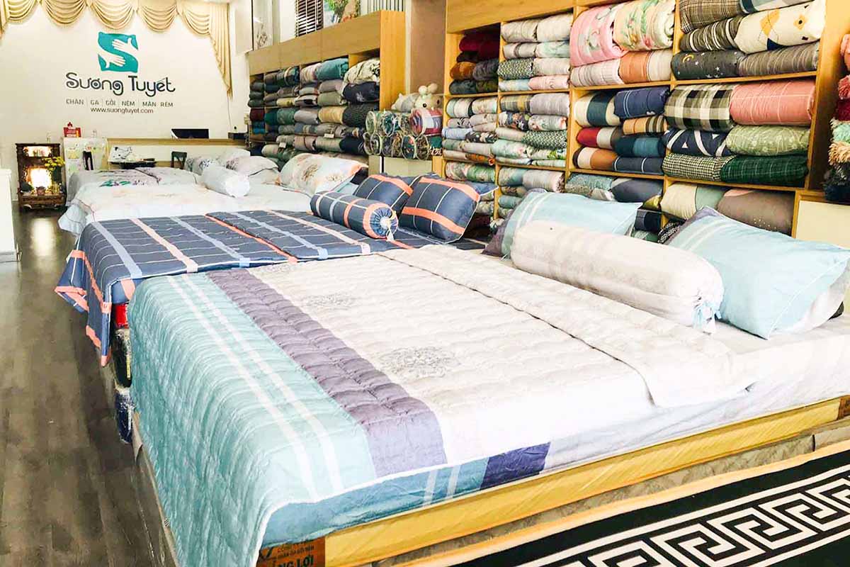 Cửa hàng chăn ga gối nệm Sương Tuyết.