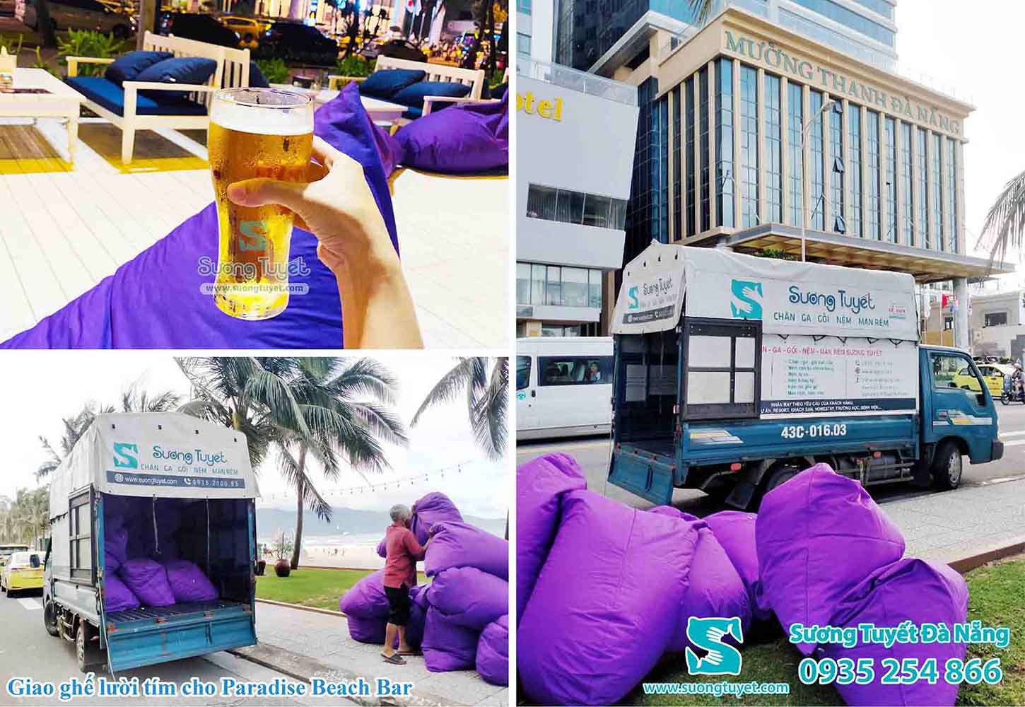 Cung cấp ghế lười bar bãi biển Paradise.