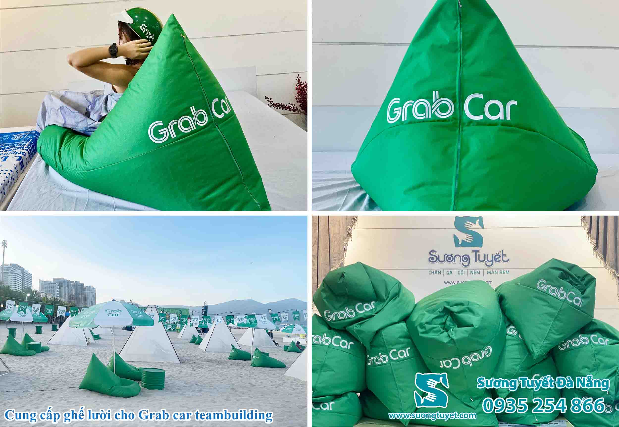 Ghế lười Grab Car.