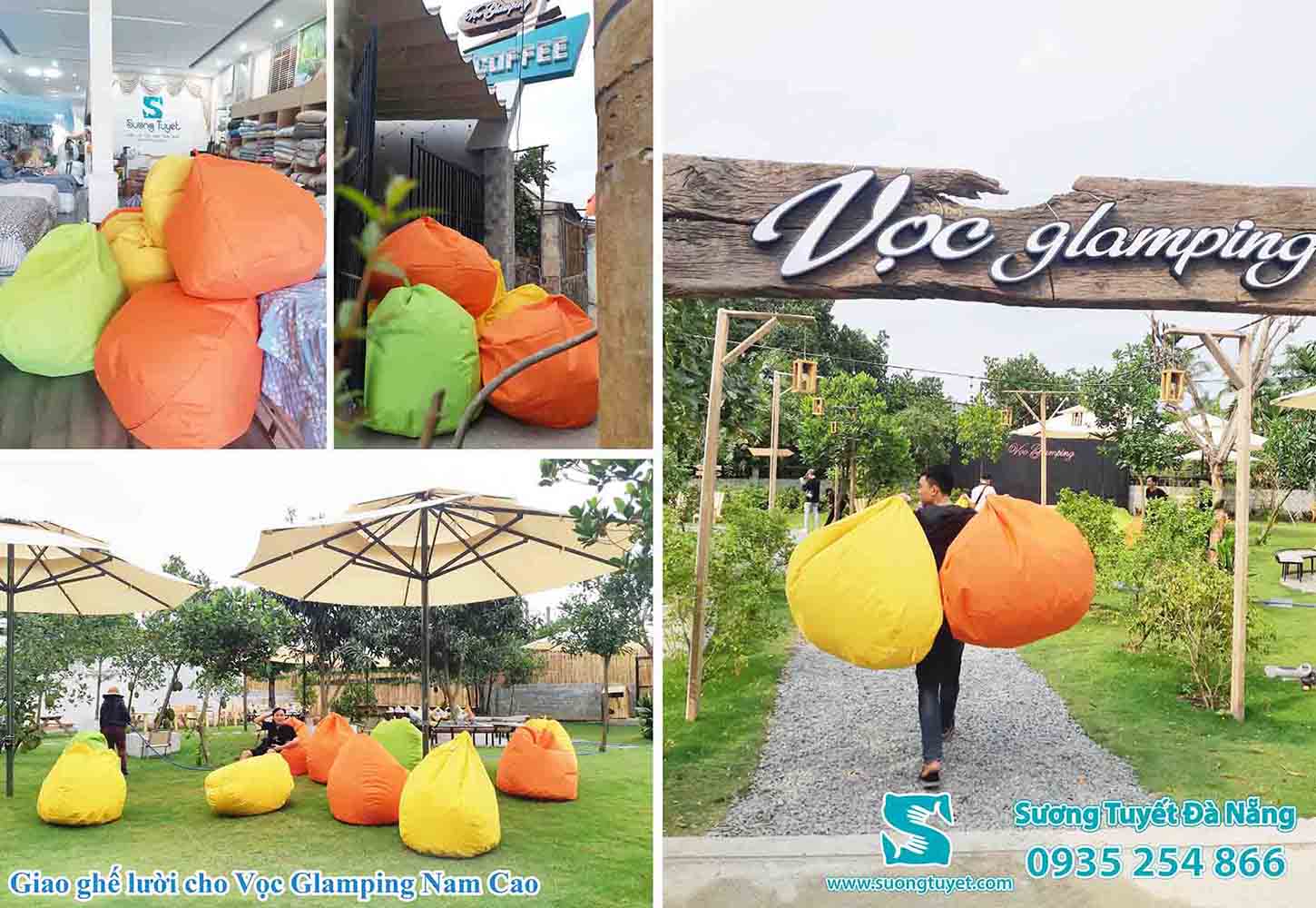 Cung cấp ghế lười cafe Vọc Glamping.