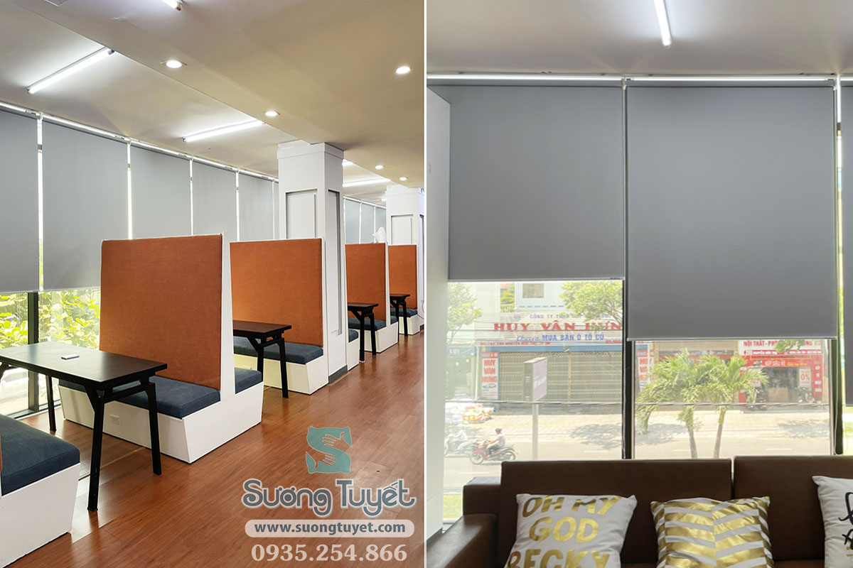 Rèm cuốn văn phòng là sự lựa chọn số 1 đối với văn phòng ưu tiên lấy sáng, nhiều khuôn cửa.