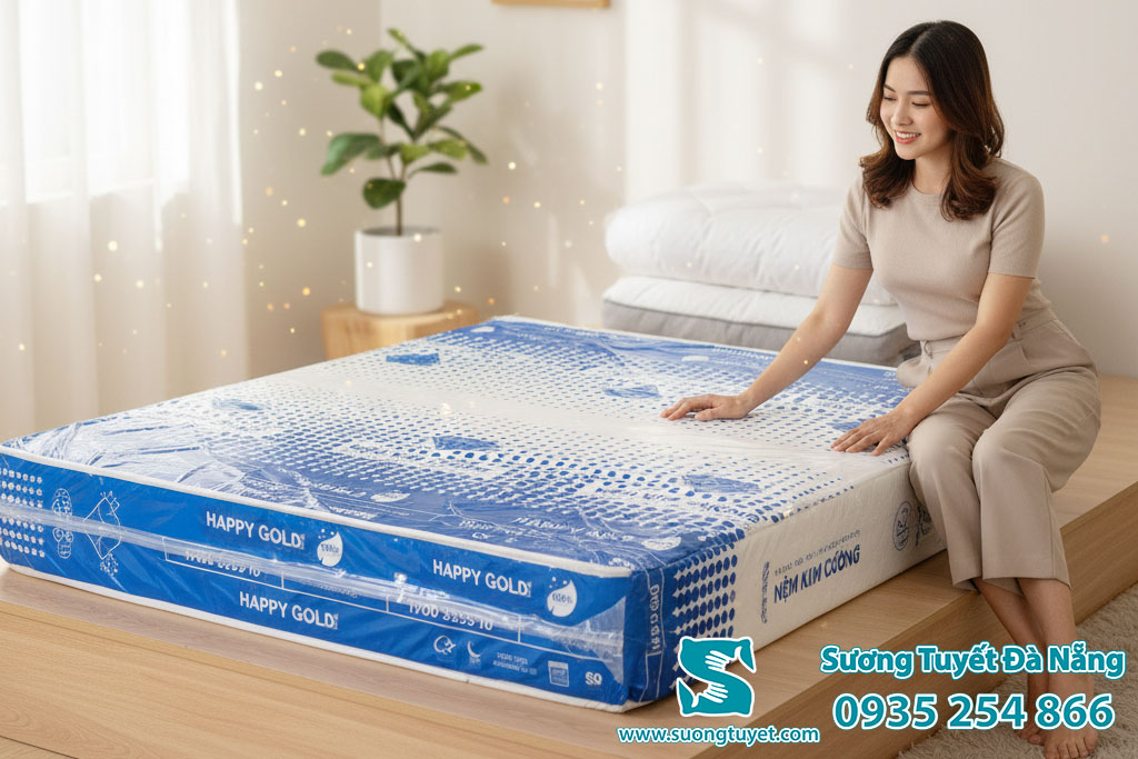Đây là đại lý nệm Kim Cương, Vạn Thành, Thắng Lợi, Liên Á... tại Đà Nẵng.