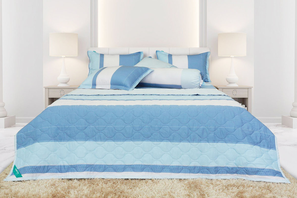 Bạn có thể đặt may chăn ga chần tùy ý.